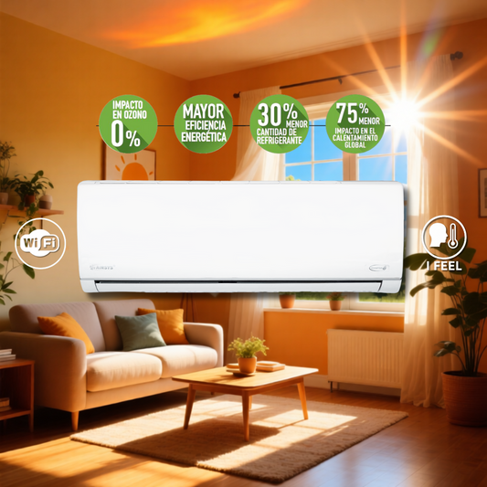 Airsys Split Muro Inverter Modelo C R32 Wifi 9/12/24 BTU - Incluye Instalación Básica
